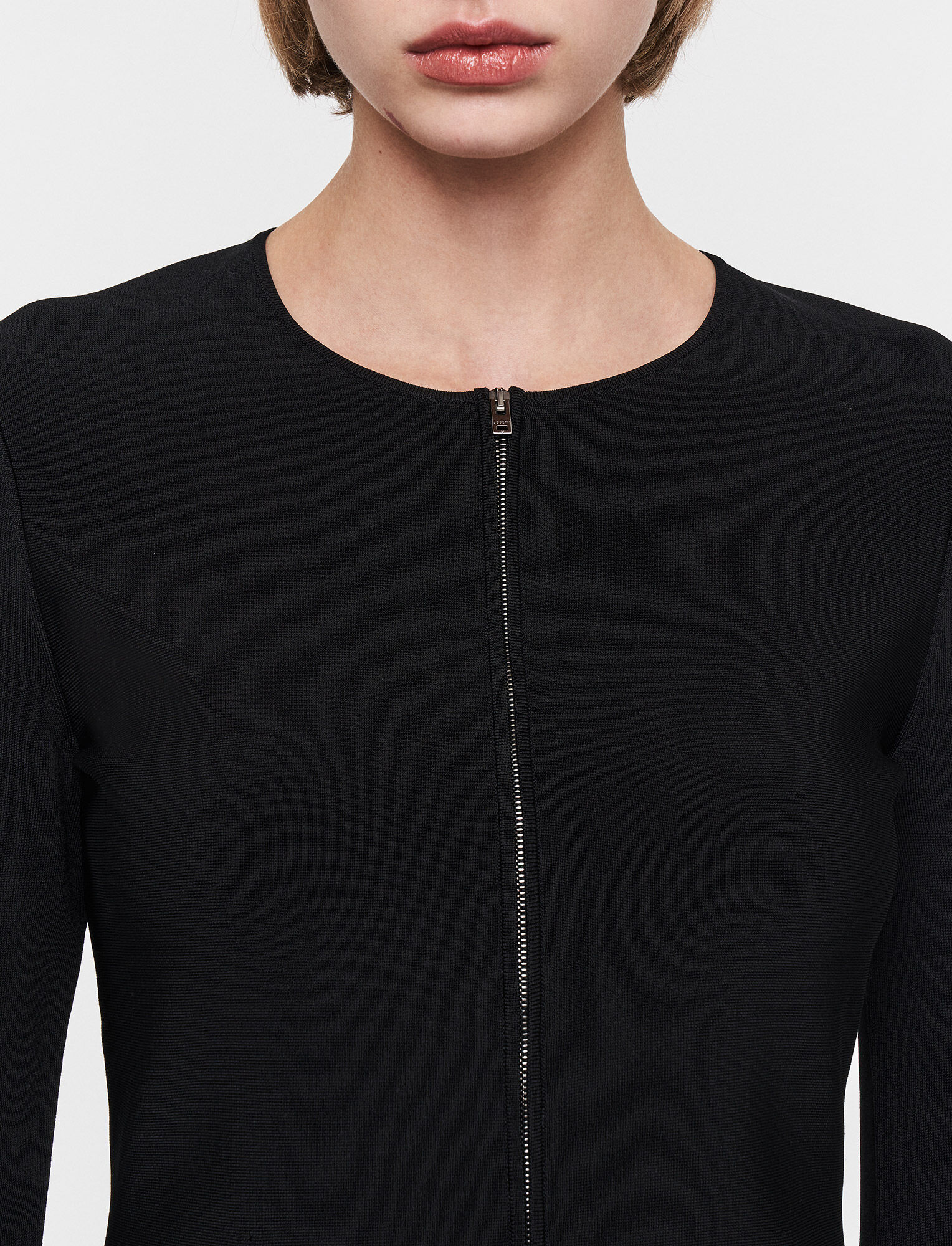 Joseph, Milano Knitted Top, in Black